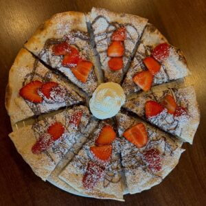PIZZA NUTELLA/PISTACCHIO